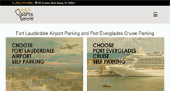 Desktop Screenshot of parkbytheports.com